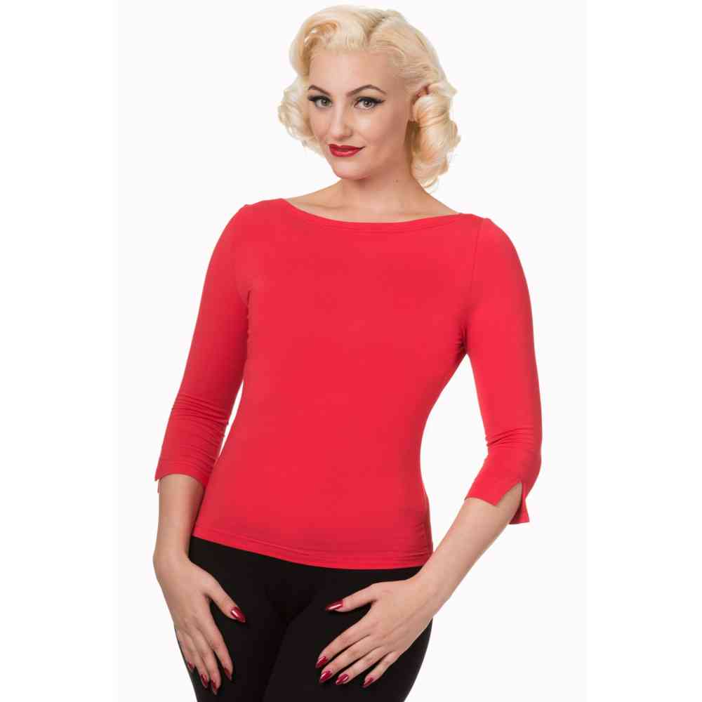 Dancing Days - MODERN LOVE Top à manches longues - Rouge